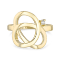 Bowline Ring Catherine Best 9ct Yellow Gold