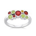 Jelly Tots Silver Ring Catherine Best Garnet