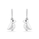 George the Puffin Earrings Catherine Best Drop Silver