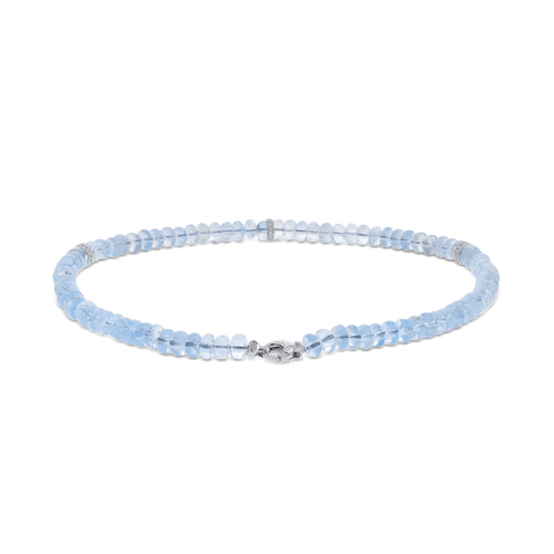 Aquamarine Bead Necklace Catherine Best