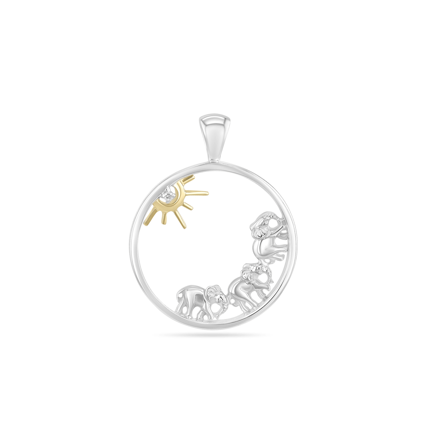 Follow the Leader Elephant Pendant Catherine Best Pendant