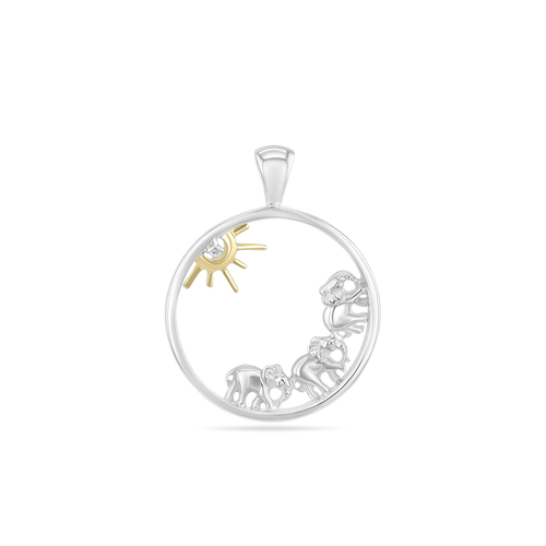 Follow the Leader Elephant Pendant Catherine Best Pendant
