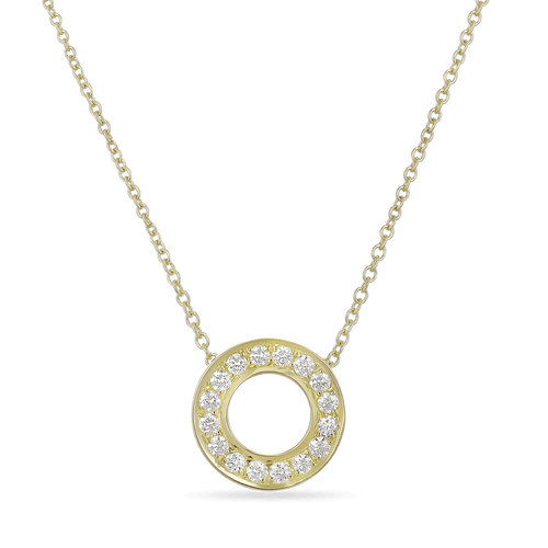 Fairy Ring Necklace Catherine Best 18ct Yellow Gold