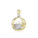 Hetty the Hedgehog Gold Pendant Catherine Best Dev