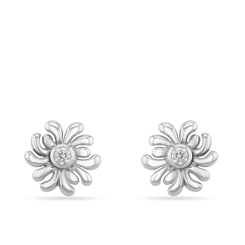 Fleur Mini Earrings Catherine Best Silver