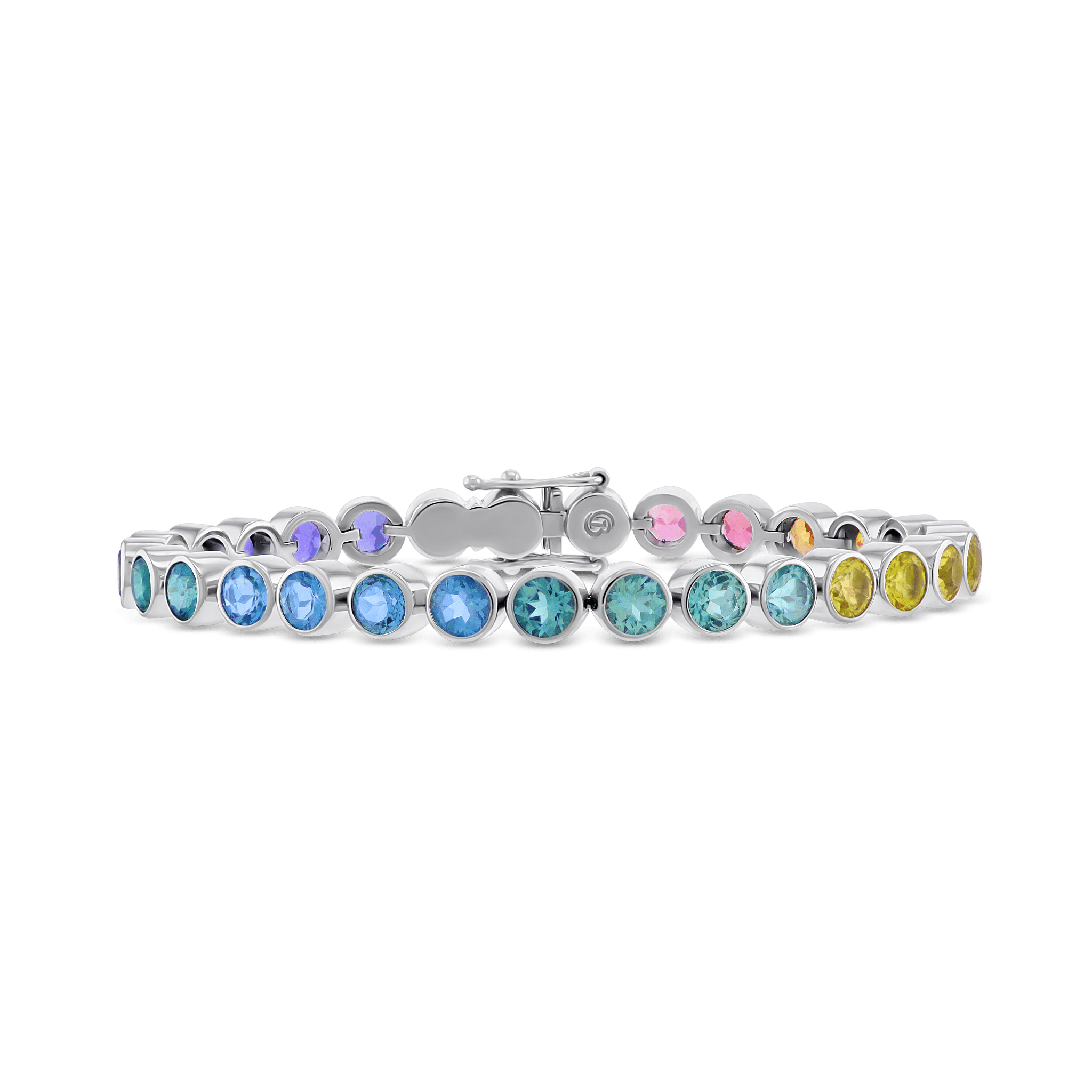 Garden of Eden Bracelet Catherine Best Dev Bracelet with Mixed Garnets