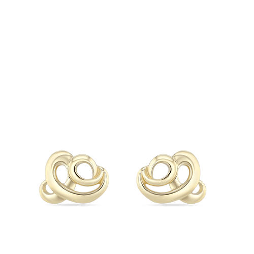 Spiral Earrings Catherine Best 18ct Yellow Gold