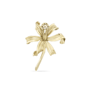Nerine Lily Brooch Catherine Best 18ct Yellow Gold