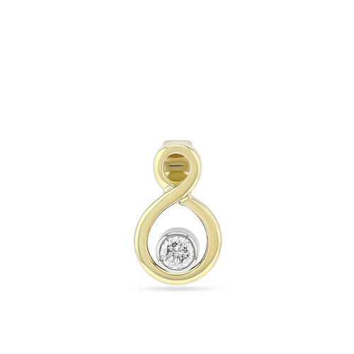 Everlasting Pendant Catherine Best Dev 18ct Yellow and White Gold Pendant