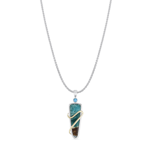 Tidal Prism Catherine Best Pendant with 18 inch silver chain