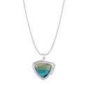 Shore Drawn Catherine Best Pendant with 18 inch silver chain