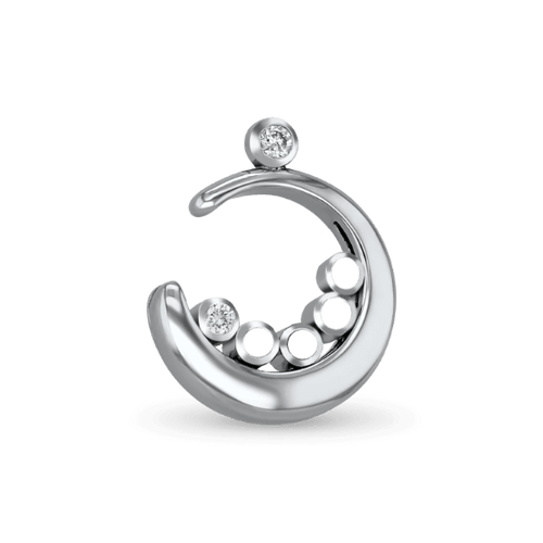 Cradle of Love Pendant - Silver - Without Chain Catherine Best