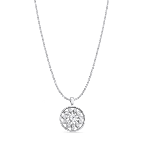 The Wheel of Love Pendant Catherine Best Dev Pendant on a 18 chain