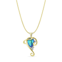 Lake Wanaka Pendant Catherine Best Dev Pendant on an 18