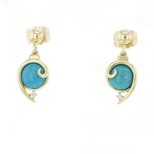 Peacocks Earrings Catherine Best Dev
