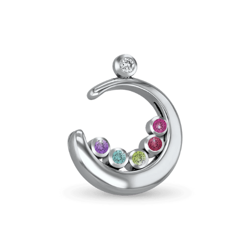 Cradle of Love Pendant - Platinum - Without Chain Catherine Best