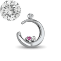 Cradle of Love Pendant - Silver - With Chain Catherine Best