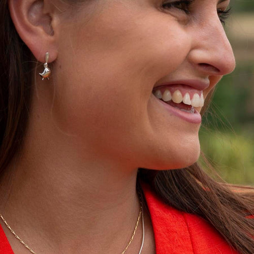 Fred the Robin Earrings Catherine Best