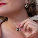 Reflections X 18ct Yellow Gold Handmade Tahitian Pearl and Diamond Pendant Catherine Best Dev