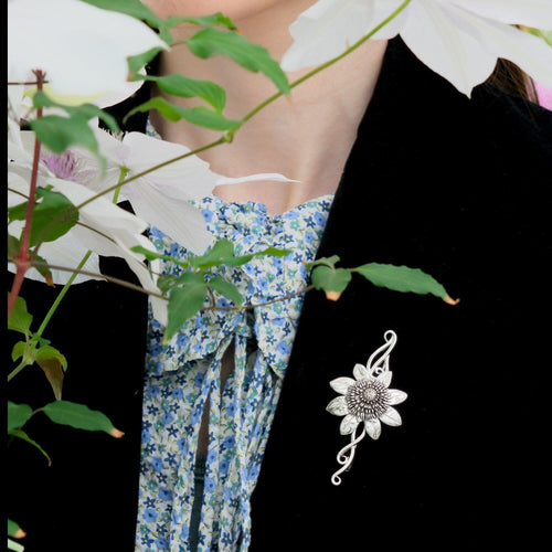 Clematis Empress Brooch Catherine Best Dev