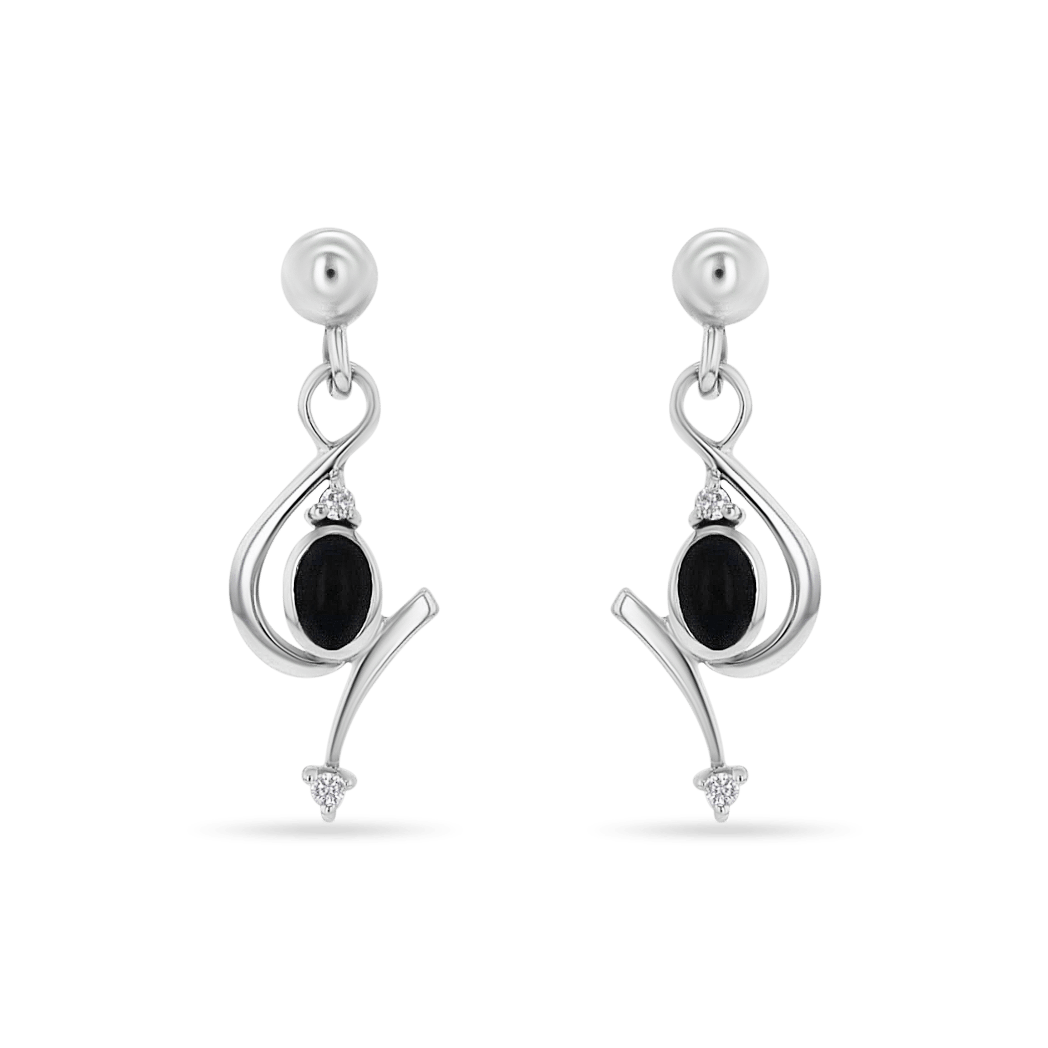 Chords of Love Earrings Catherine Best Blue Topaz