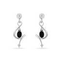 Chords of Love Earrings Catherine Best Onyx