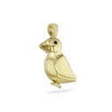 George The Puffin Pendant - 18ct Yellow Gold Catherine Best