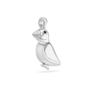George The Puffin Pendant - Silver Catherine Best