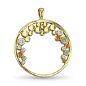 Bubbles Pendant - 9ct Yellow Gold Catherine Best