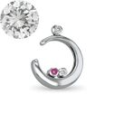 Cradle of Love Pendant - Silver - With Chain Catherine Best