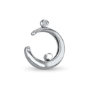 Cradle of Love Pendant - Silver - Without Chain Catherine Best