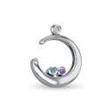 Cradle of Love Pendant - Silver - With Chain Catherine Best