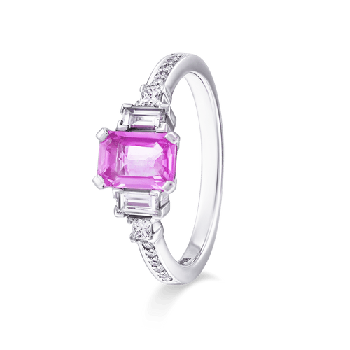 Sea of Love Ring Catherine Best Dev Pink Sapphire