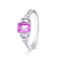 Sea of Love Ring Catherine Best Dev Pink Sapphire