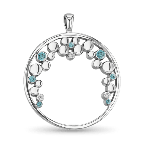 Bubbles Pendant - Silver Catherine Best