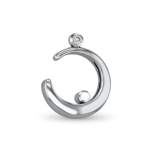 Cradle of Love Pendant - Silver - With Chain Catherine Best