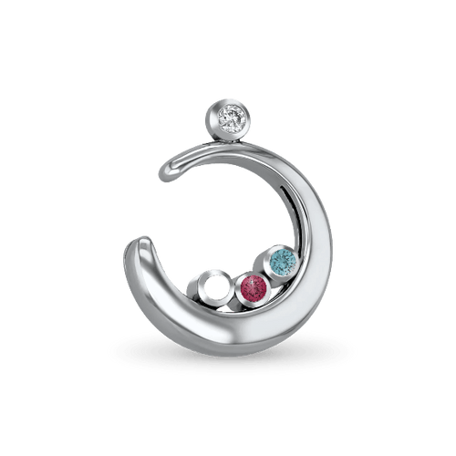 Cradle of Love Pendant - Silver - With Chain Catherine Best