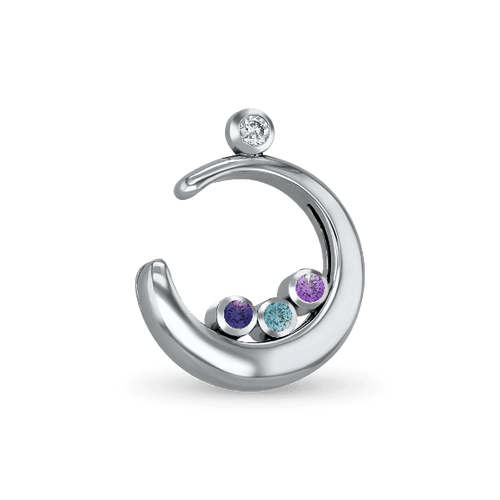 Cradle of Love Pendant - Silver - With Chain Catherine Best