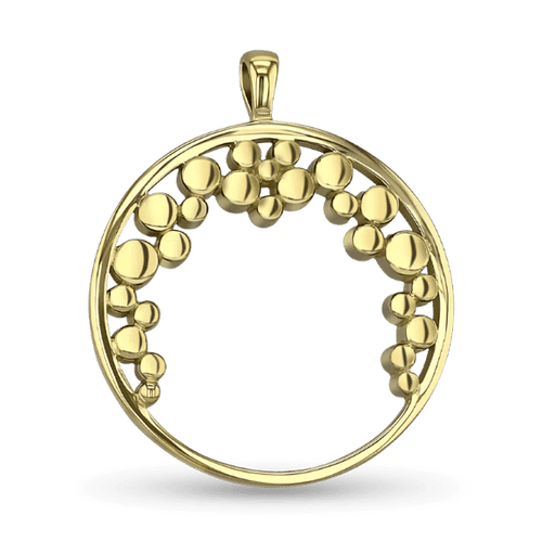 Bubbles Pendant - 9ct Yellow Gold Catherine Best
