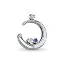 Cradle of Love Pendant - Platinum - With Chain Catherine Best