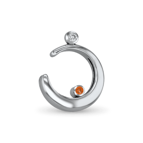 Cradle of Love Pendant - Silver - Without Chain Catherine Best