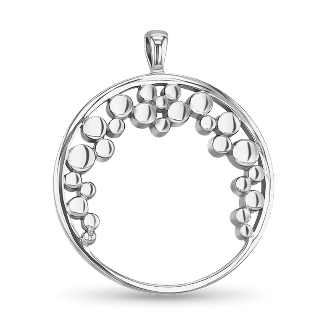Bubbles Pendant - 9ct White Gold9ct White Gold Catherine Best