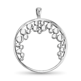 Bubbles Pendant - SilverSilver Catherine Best