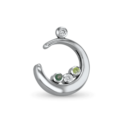 Cradle of Love Pendant - Silver - With Chain Catherine Best