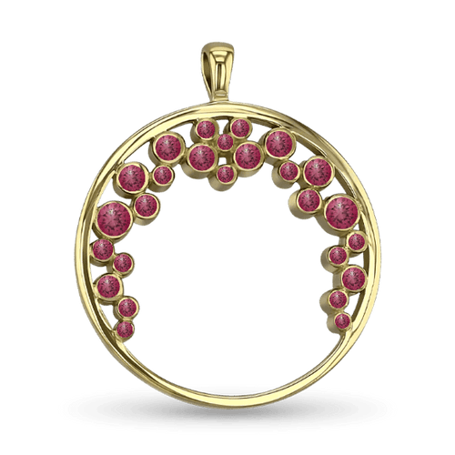 Bubbles Pendant - 9ct Yellow Gold Catherine Best