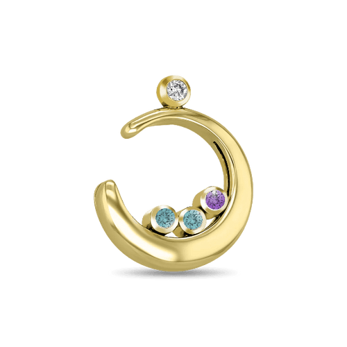 Cradle of Love Pendant - 9ct Yellow Gold - Without Chain Catherine Best