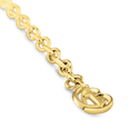CB Charm Bracelet Catherine Best Dev 9ct Yellow Gold With CB Charm only