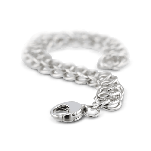 Lockdown III Silver Large Persian Bracelet Catherine Best Dev