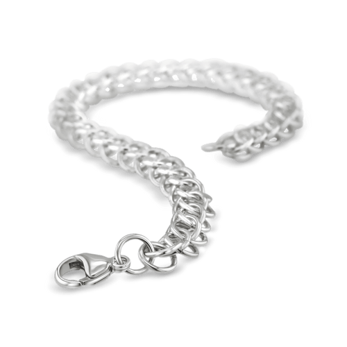 Lockdown V Silver Small Persian Bracelet Catherine Best Dev