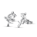 Pisces Moon-sign Cufflinks Catherine Best Dev Silver